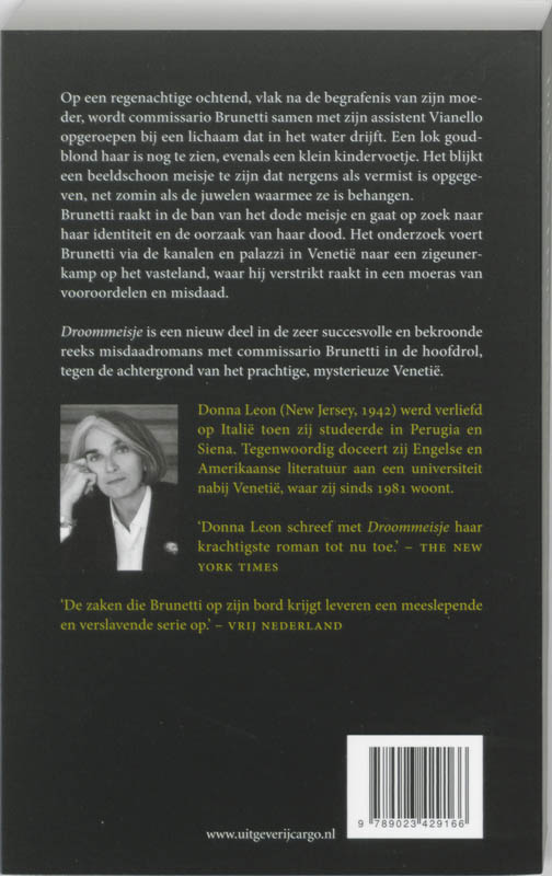 Achterkant van Droommeisje