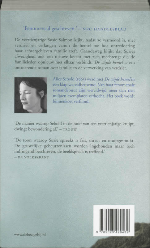 Achterkant van De wijde hemel