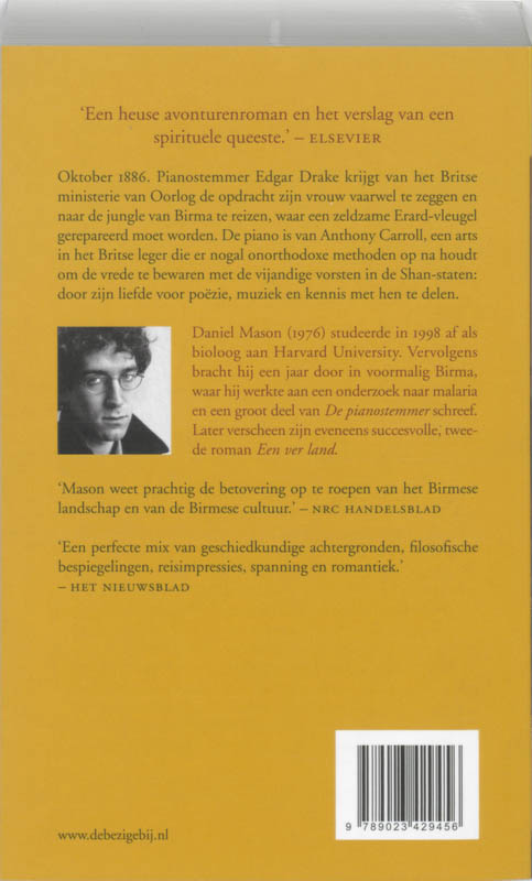 Achterkant van De pianostemmer
