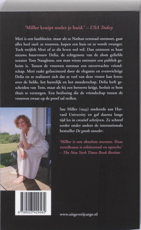 Achterkant van De vrouw van de senator