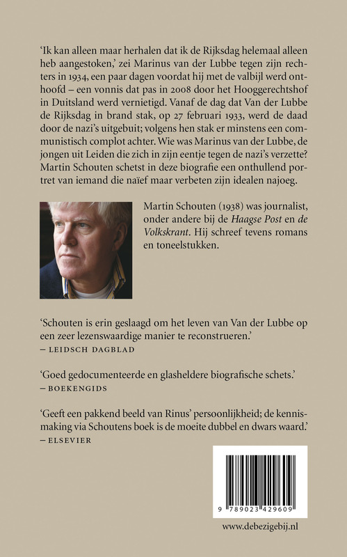 Achterkant van Marinus van der Lubbe