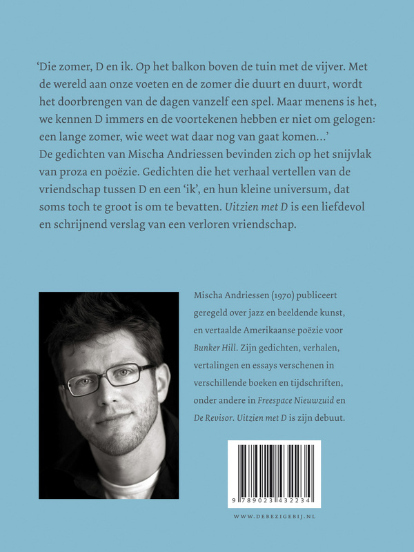 Achterkant van Uitzien met D