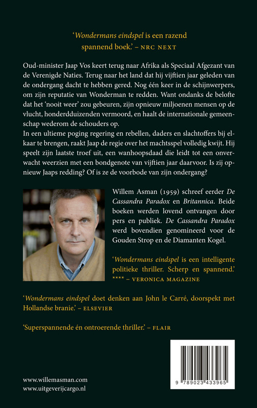 Achterkant van Wondermans eindspel
