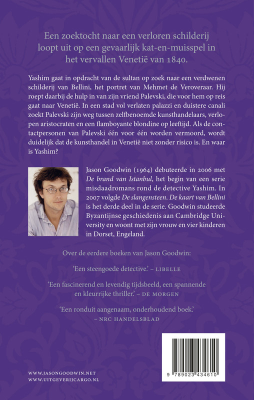 Achterkant van De kaart van Bellini