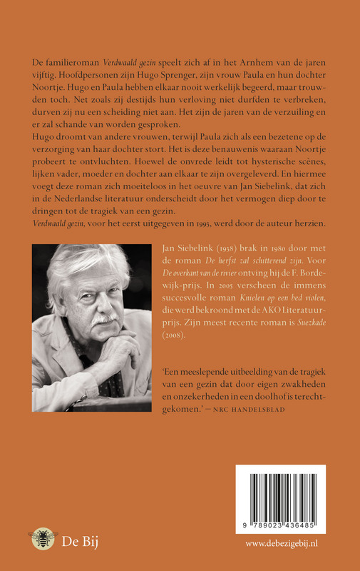 Achterkant van Verdwaald gezin