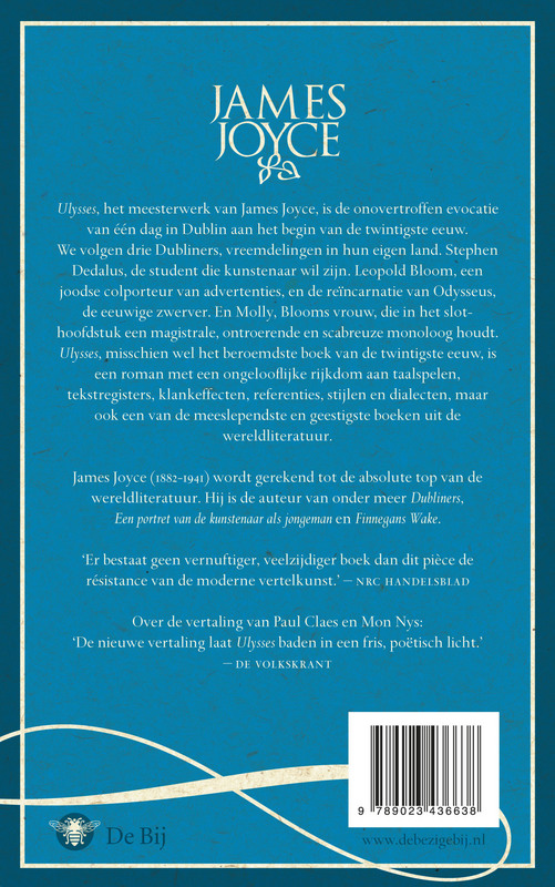 Achterkant van Ulysses
