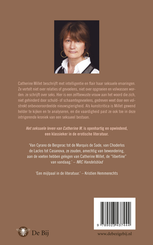 Achterkant van Het seksuele leven van Catherine M