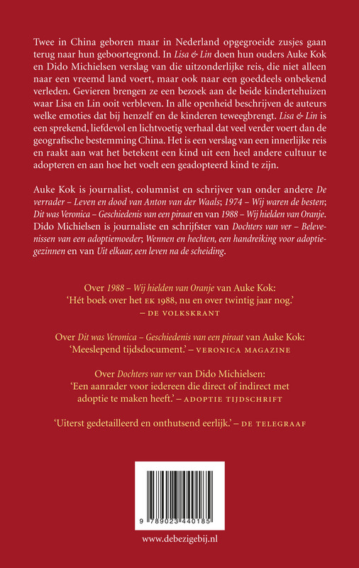 Achterkant van Lisa en Lin