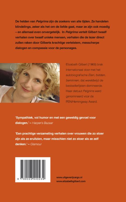 Achterkant van Pelgrims