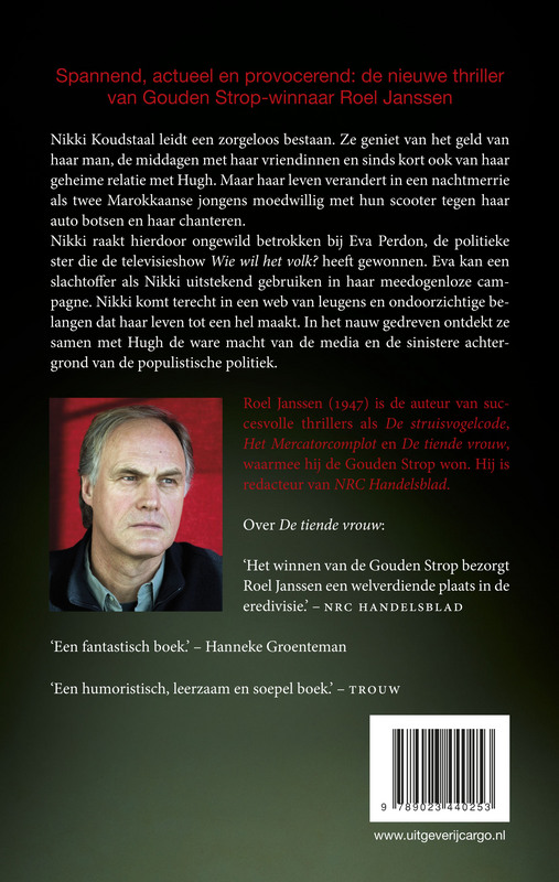 Achterkant van De stem van het volk