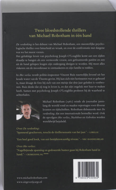 Achterkant van Het verlies & De verdenking omnibus