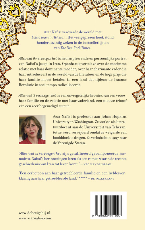 Achterkant van Alles wat ik verzwegen heb