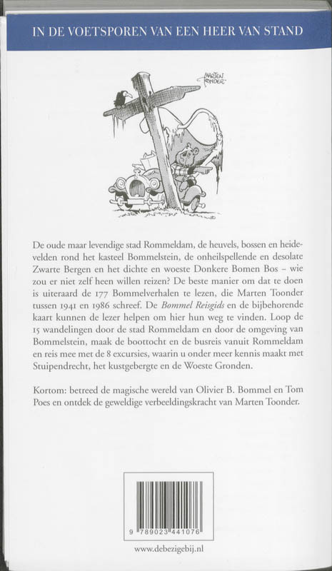 Achterkant van Bommel Reisgids