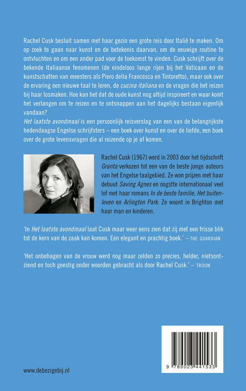 Achterkant van Het laatste avondmaal
