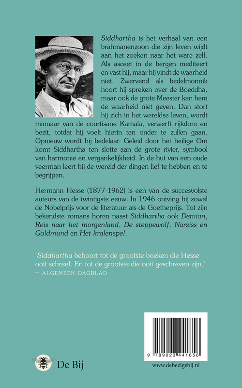 Achterkant van Siddhartha