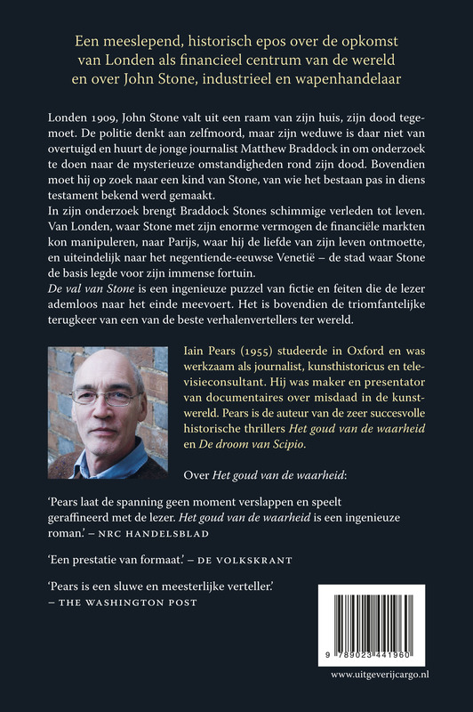 Achterkant van De val van Stone