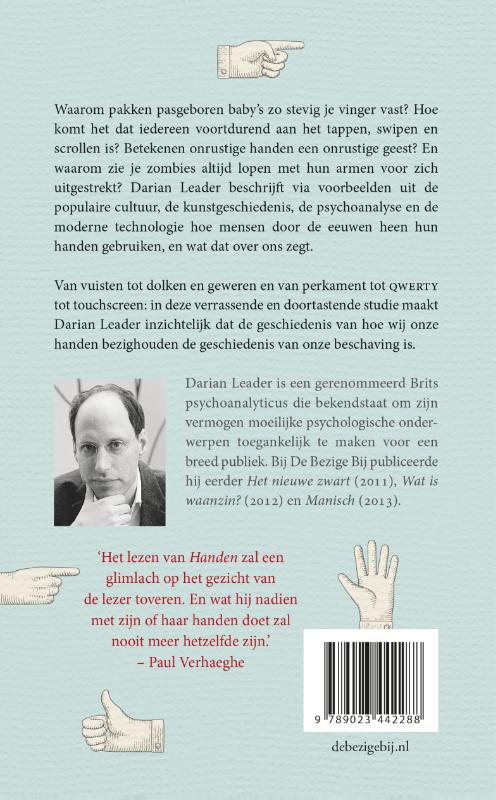 Achterkant van Handen