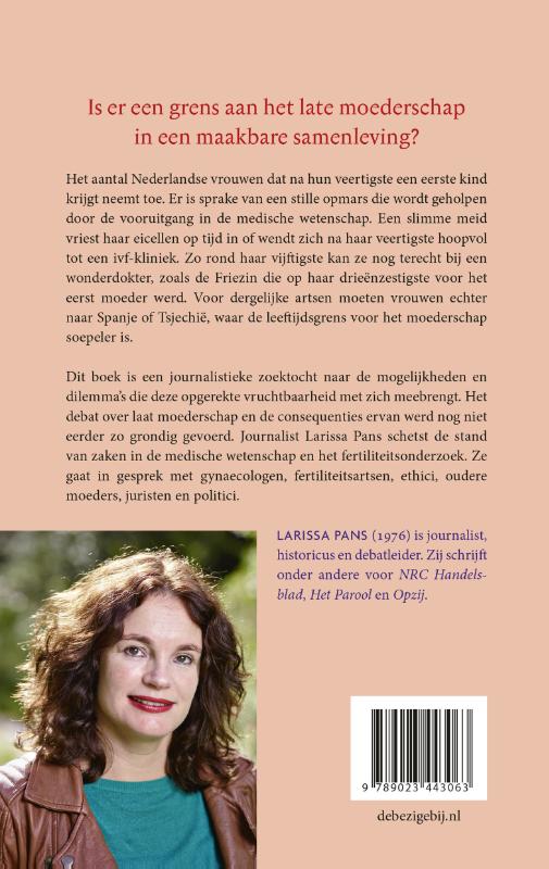 Achterkant van Onbeperkt vruchtbaar