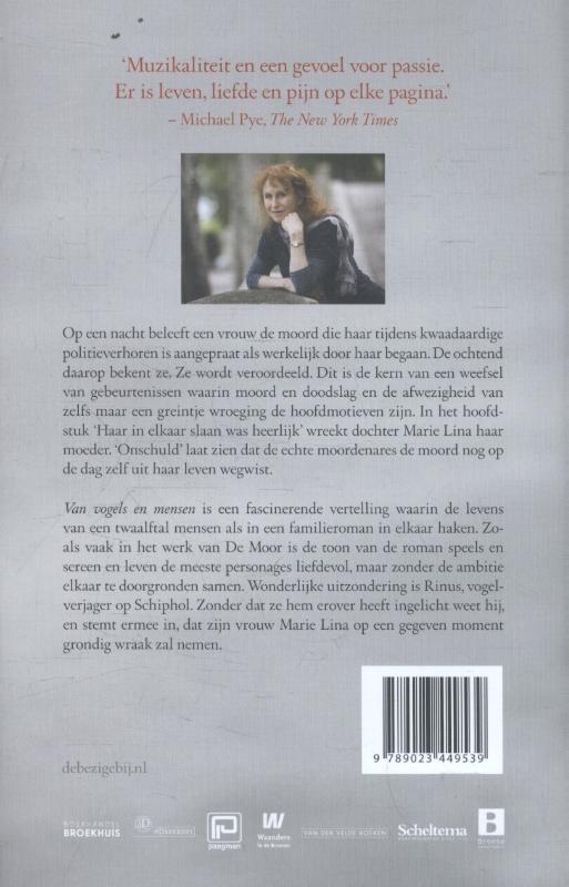 Achterkant van Van de vogels en de mensen