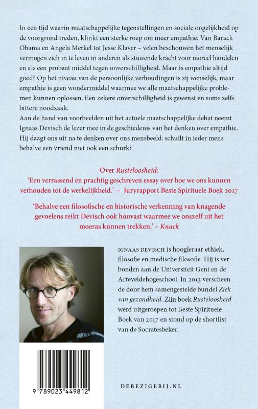 Achterkant van Het empathisch teveel