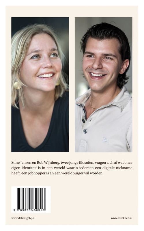 Achterkant van Dus ik ben