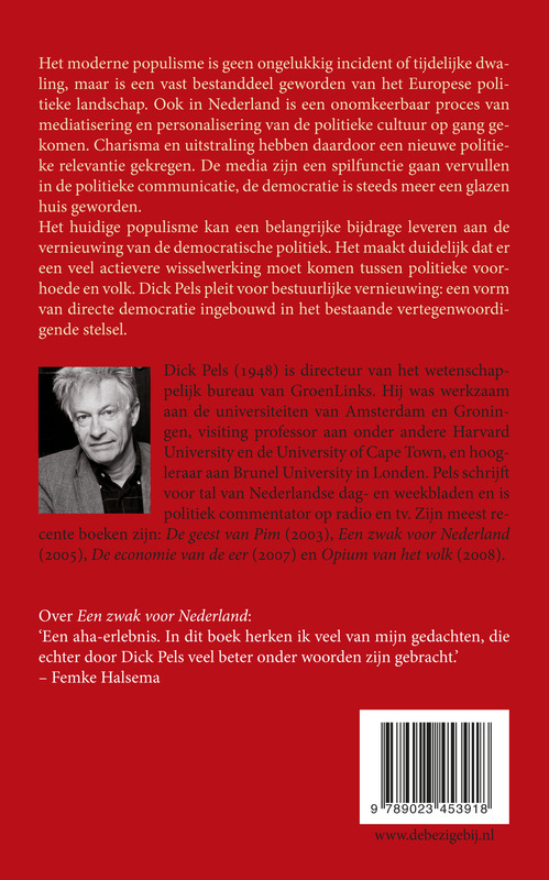 Achterkant van Het volk bestaat niet