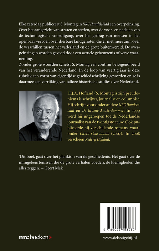 Achterkant van De kronieken van S. Montag