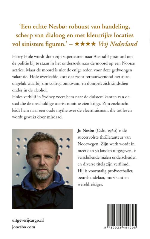 Achterkant van De vleermuisman