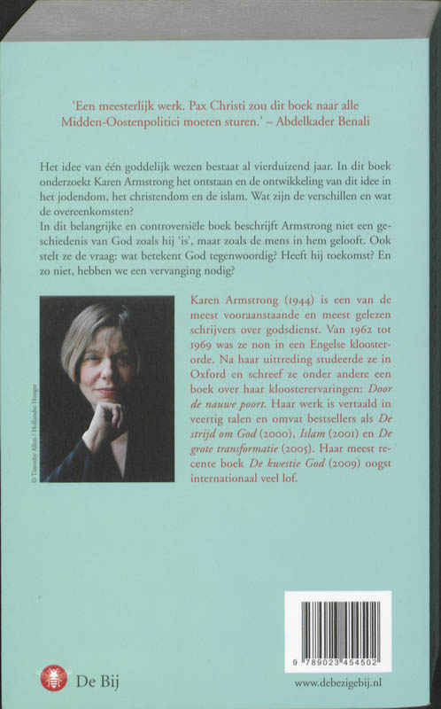 Achterkant van Een geschiedenis van God