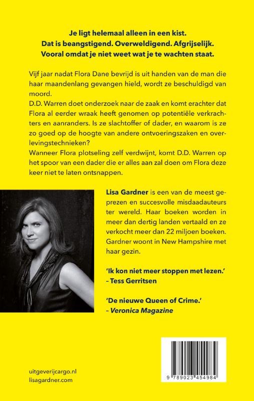 Achterkant van Vind haar