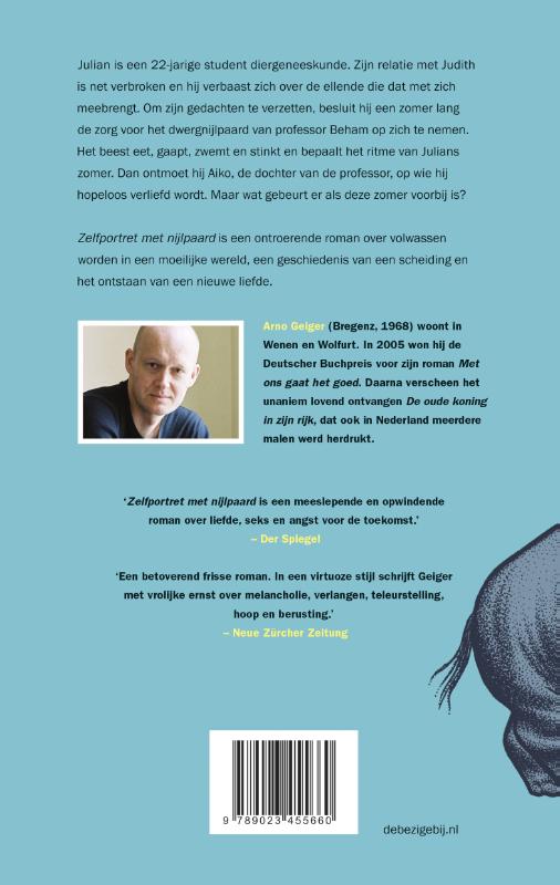 Achterkant van Zelfportret met nijlpaard