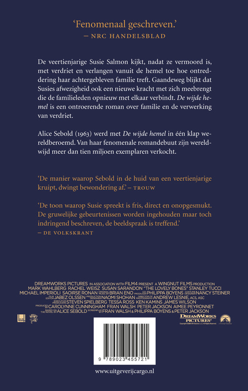 Achterkant van De wijde hemel