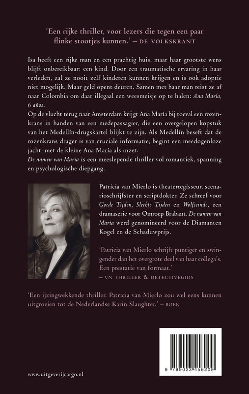Achterkant van De namen van Maria