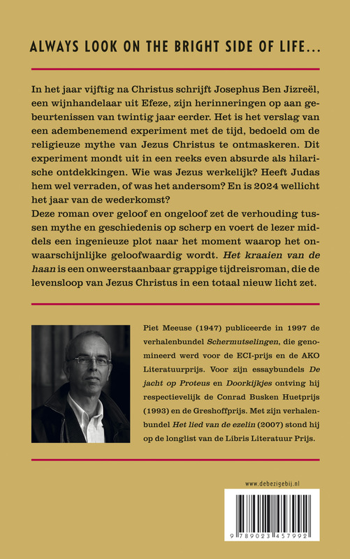Achterkant van Het kraaien van de haan