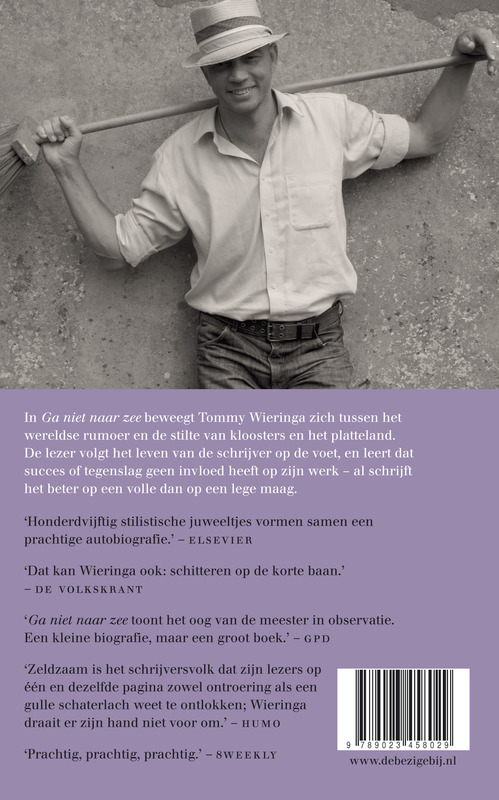 Achterkant van Ga niet naar zee