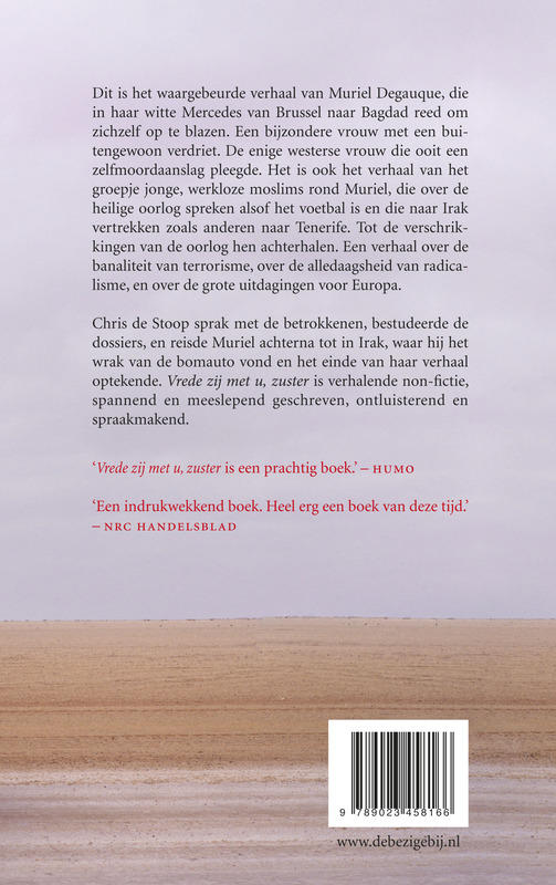 Achterkant van Vrede zij met u, zuster