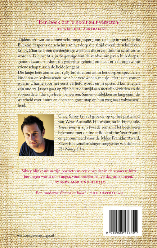 Achterkant van Jasper Jones