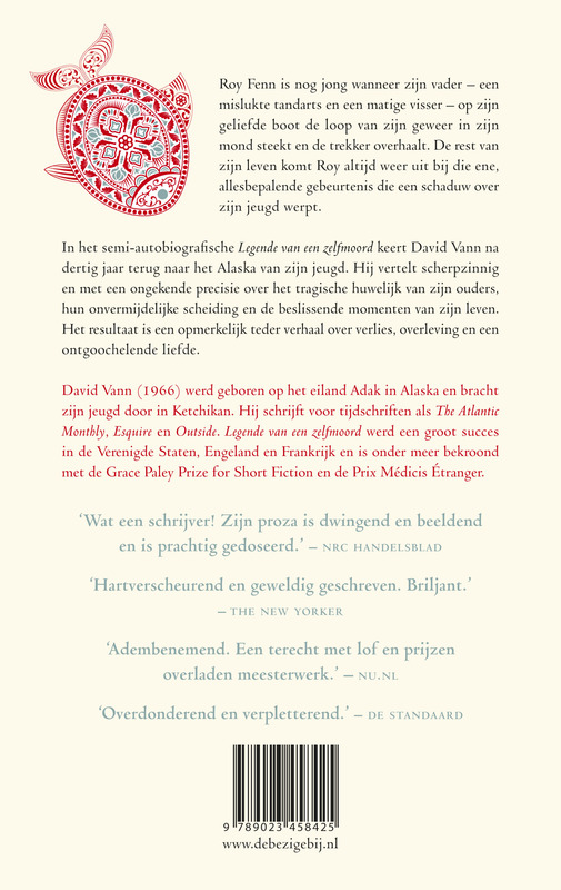 Achterkant van Legende van een zelfmoord