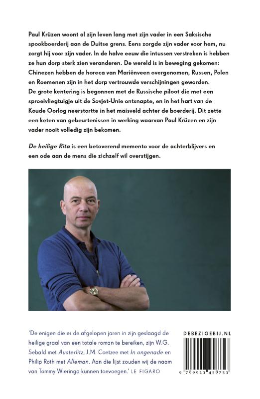 Achterkant van De heilige Rita