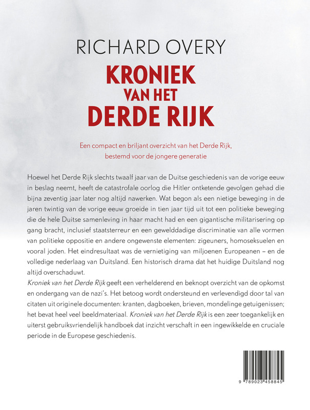Achterkant van Kroniek van het Derde Rijk