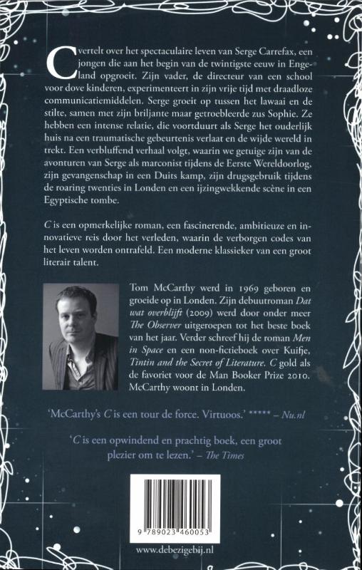 Achterkant van C