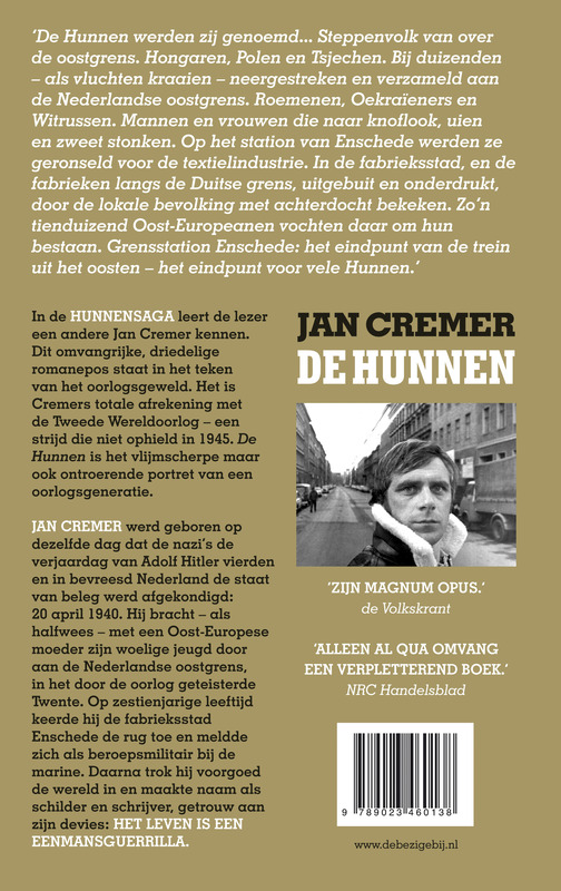 Achterkant van De Hunnen