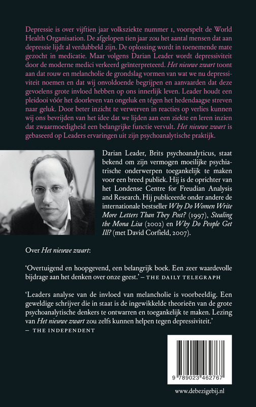 Achterkant van Het nieuwe zwart