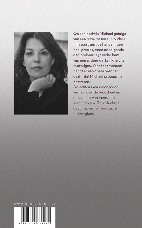 Achterkant van De ochtend valt