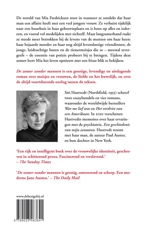 Achterkant van De zomer zonder mannen