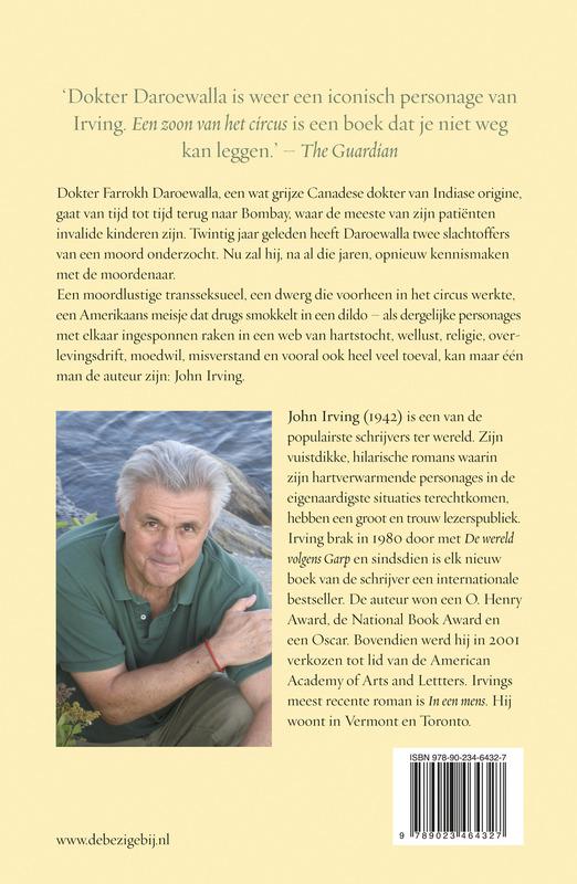 Achterkant van Een zoon van het circus