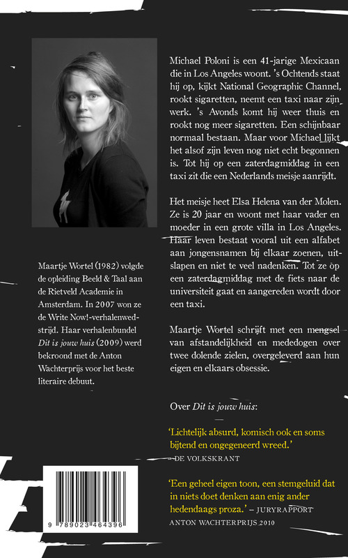 Achterkant van Half mens