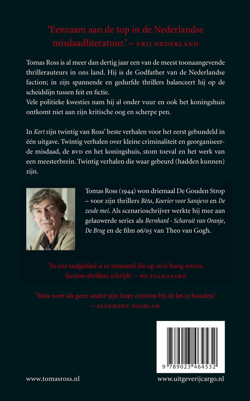 Achterkant van Kort
