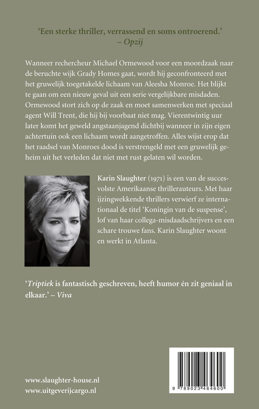 Achterkant van Triptiek