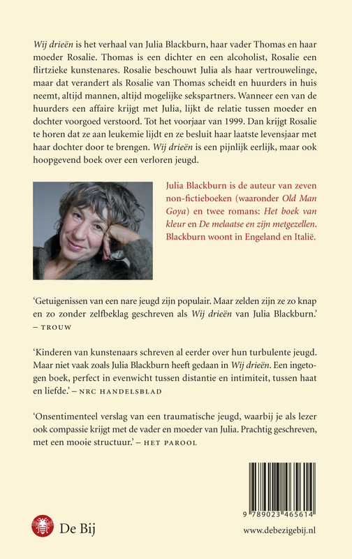 Achterkant van Wij drieën